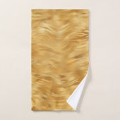 Elegant Gold Tiger Animal Print  Bad Handdoek (Handdoek)