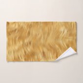 Elegant Gold Tiger Animal Print  Bad Handdoek (Handdoek)
