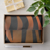 Elegant Gold Tiger Tissuepapier (Geschenk)