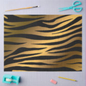 Elegant Gold Tiger Tissuepapier (Craft)