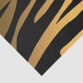 Elegant Gold Tiger Tissuepapier (Detail)