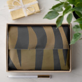 Elegant Gold Tiger Tissuepapier (Geschenk)