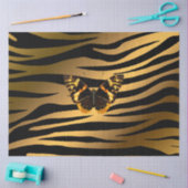 Elegant Gold Tiger Tissuepapier (Craft)