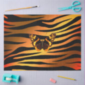 Elegant Gold Tiger Tissuepapier (Craft)