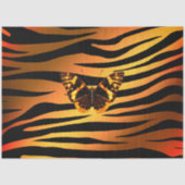 Elegant Gold Tiger Tissuepapier (Voorkant)