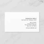 Elegant Gold Tree Logo Professional Visitekaartje (Achterkant)