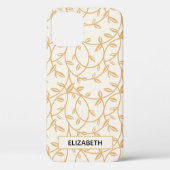 Elegant Gold Vines Case-Mate iPhone Case (Achterkant)