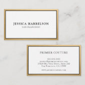 Elegant Gold Visitekaartje (Voorkant / Achterkant)