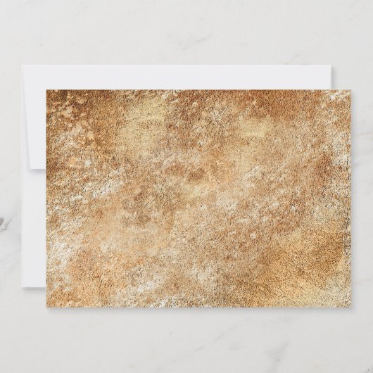 Elegant Gold Vow Renewal 50th Wedding Jubileum Kaart (Achterkant)