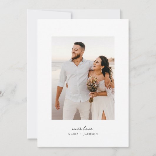 Elegant Gold Wax Seal Sage Green Wedding Kaart (Achterkant)