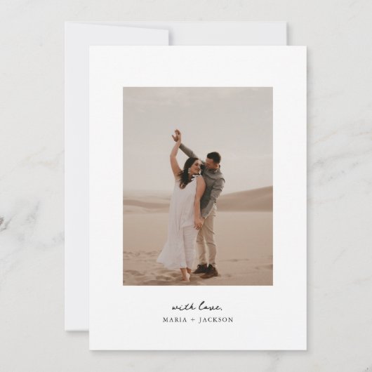 Elegant Gold Wax Seal Unieke huwelijksuitnodiging Kaart (Achterkant)