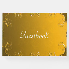 Elegant Gold Wedding Gastenboek