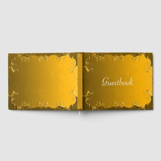 Elegant Gold Wedding Gastenboek (Volledig)
