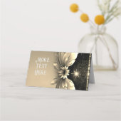 Elegant Gold Wedding Plaatskaartje (Achterkant)