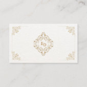 Elegant Gold Wedding Place Card Plaatskaartje (Achterkant)