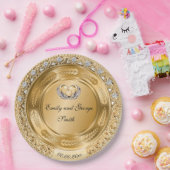 Elegant Gold Wedding Specialized Paper Bord (Feest)