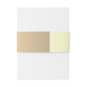 Elegant Gold Wedding Uitnodigingen Wikkel (Achterkant Voorbeeld)