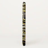 Elegant Gold & White Diamonds Abstracte zwenken Case-Mate iPhone Case (Achterkant / rechts)