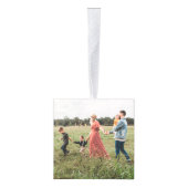 Elegant Gold Winter Wreatmonogram Foto Decoratie (Rechts)