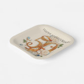 Elegant Golden 50e Jubileum Papieren Bordje (Gebogen)