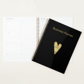 Elegant Golden black business Planner (Display)