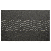 Elegant Golden Butterflies Black Pattern Stof (Fat Quarter)