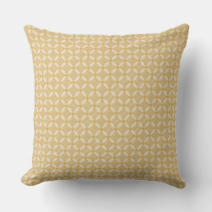 Elegant Golden Circle Geometric Pattern Kussen