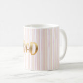 Elegant Golden DAD Mug  Koffiemok (Voorkant rechts)