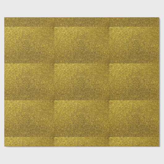 Elegant Golden foil sparkle pot of gold Patrick Cadeaupapier (Vlak)