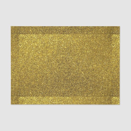 Elegant Golden foil sparkle pot of gold Patrick Tissuepapier (Voorkant)