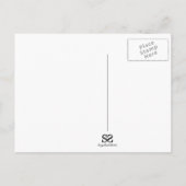 Elegant Golden Hearts Name - Valentijnsdag Feestdagenkaart (Achterkant)