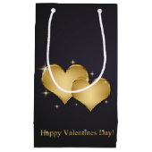 Elegant Golden Hearts Name - Valentijnsdag Klein Cadeauzakje (Voorkant)