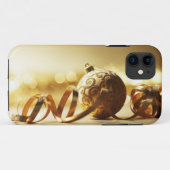 ELEGANT GOLDEN HOLIDAY IPHONE 5 HOESJE (Achterkant (horizontaal))
