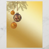 Elegant Golden Kerstmis (Voorkant)