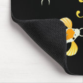 Elegant Golden Koi Butterfly Fish Muismat (Hoek)