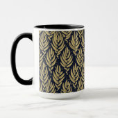 Elegant Golden Leaf Combo Mug Mok (Links)