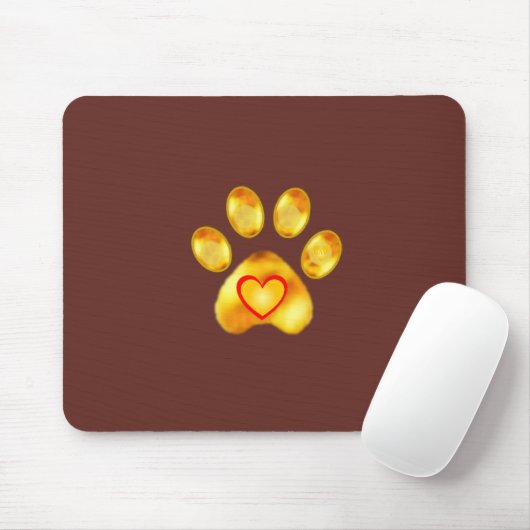 Elegant Golden Paw Muismat (Met muis)