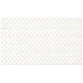 Elegant Golden Polka Dots on White Tafelkleed (Voorkant (Horizontaal))