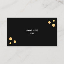 Elegant Golden Stippen op zwart