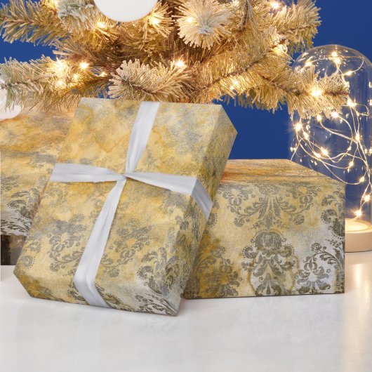 Elegant golden textured design for all projects cadeaupapier (Feestdagen)