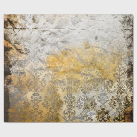 Elegant golden textured design for all projects cadeaupapier (Vlak)