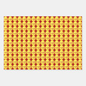 Elegant Golden Wrapping Paper Flat Sheet Set van 3 (Voorkant 2)