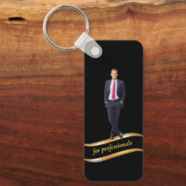 Elegant GoldSpeciaal ontwikkeld zakelijk Man Sleutelhanger