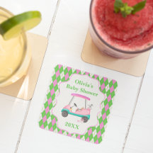 Elegant Golf Cart gereed voor Baby shower