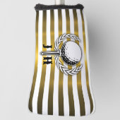 Elegant Golf Monogram Design Golfheadcover (Draai 90)