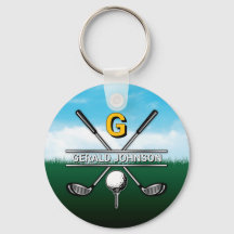 Elegant Golf Monogram Design