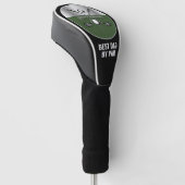 Elegant Golf Monogram Gepersonaliseerd Ontwerp Golfheadcover (Schuin)