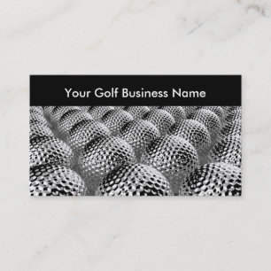 Elegant golf uniek ontwerp visitekaartje