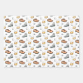 Elegant Golfer Inpakpapier Vel (Voorkant 3)