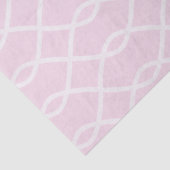 ELEGANT GOLFPATROON - Zacht roze tissuepapier (Detail)